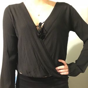 Hollister Black Long Sleeve